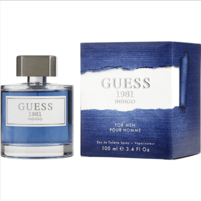 Guess 1981 Indigo Men Eau De Toilette Spray 3.4 oz